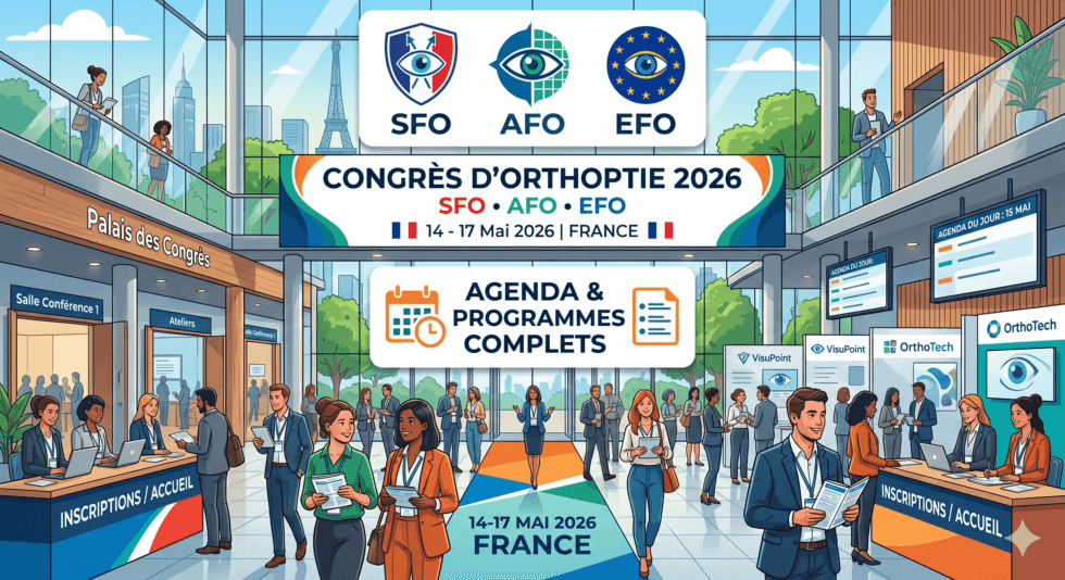 Congrès d'orthoptie 2026 : SFO et EFO – programmes complets et inscriptions